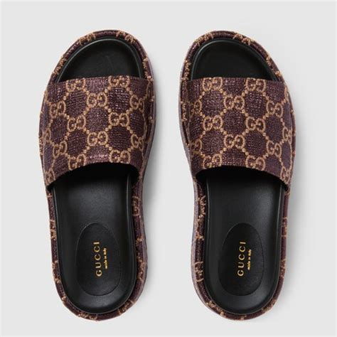 salto gucci|Designer Sandals for Women .